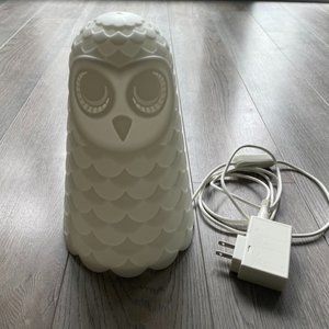 IKEA SOLBO Table Lamp white/owl, 23 cm (9 ")